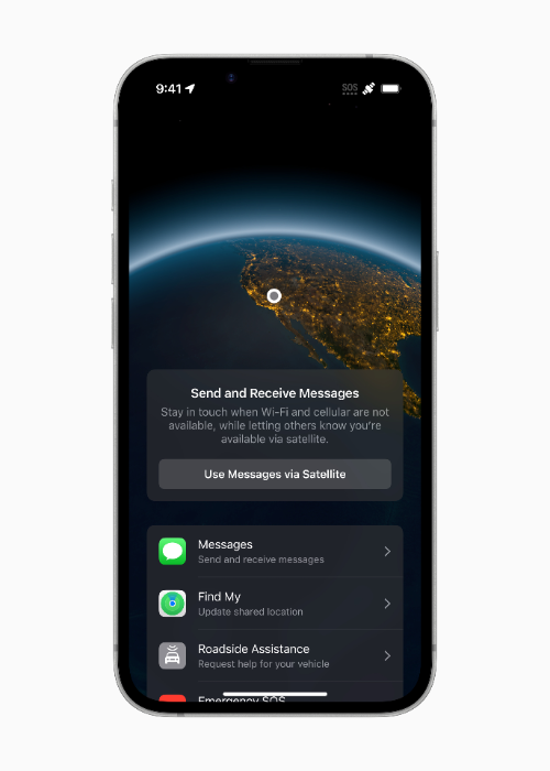 iPhone 16e offers groundbreaking satellite features, including Messages, Find My, Roadside Assistance, and Emergency SOS via satellite.