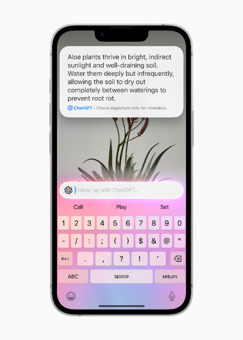 With the Action button on iPhone 16e, users can also access visual intelligence to learn about objects and places around them.